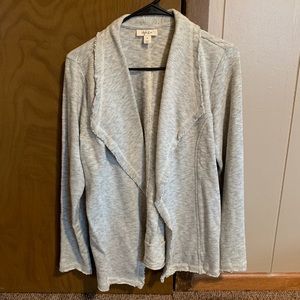 Grey Sweater Jacket